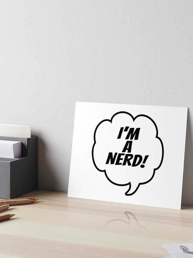 Creative Nerd Geek Idea Think Funny Wall Sticker Room Interior