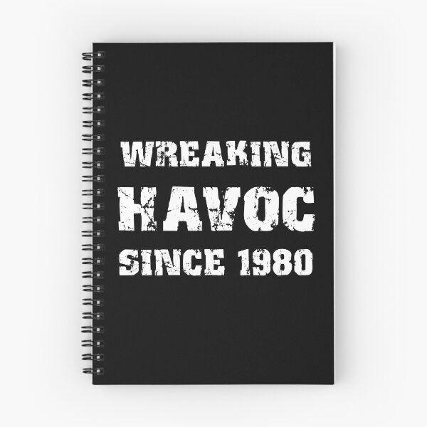 Item preview, 40th Birthday Wreaking Havoc Since 1980 designed and sold by Gerald Waters.