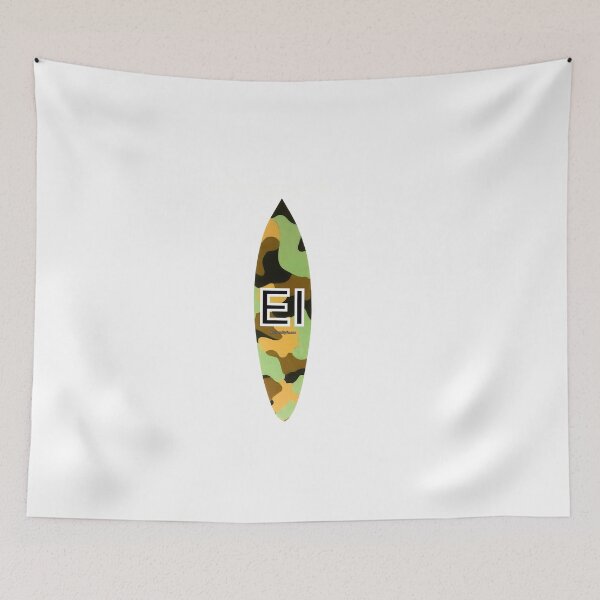 Item preview, Emerald Isle NC Camo Surfboard designed and sold by barryknauff.