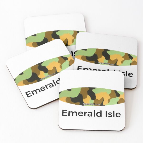 Item preview, Emerald Isle NC Camo Surfboard designed and sold by barryknauff.