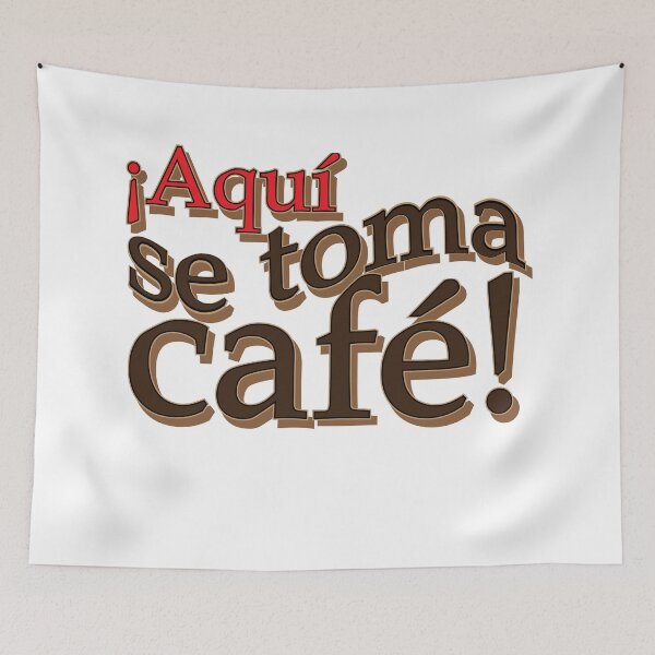 Item preview, Aqui Se toma cafe designed and sold by estudio3e.