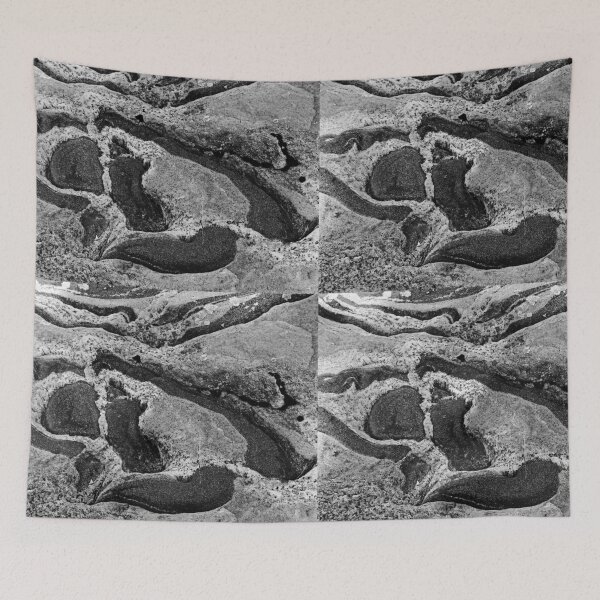 Item preview, Rock Design Black And White designed and sold by Debbie Oppermann.