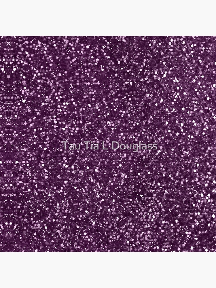 Sparkly Plum Purple Glitter by PurplePeacock