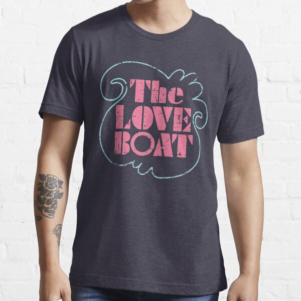 The Love Boat TV Sitcom 80s Party Distressed Vintage Retro 1980s Essential T-Shirt