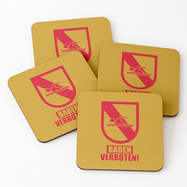 Item preview, Bathing forbidden! - Württemberg Swabia designed and sold by Schwaben Designs.