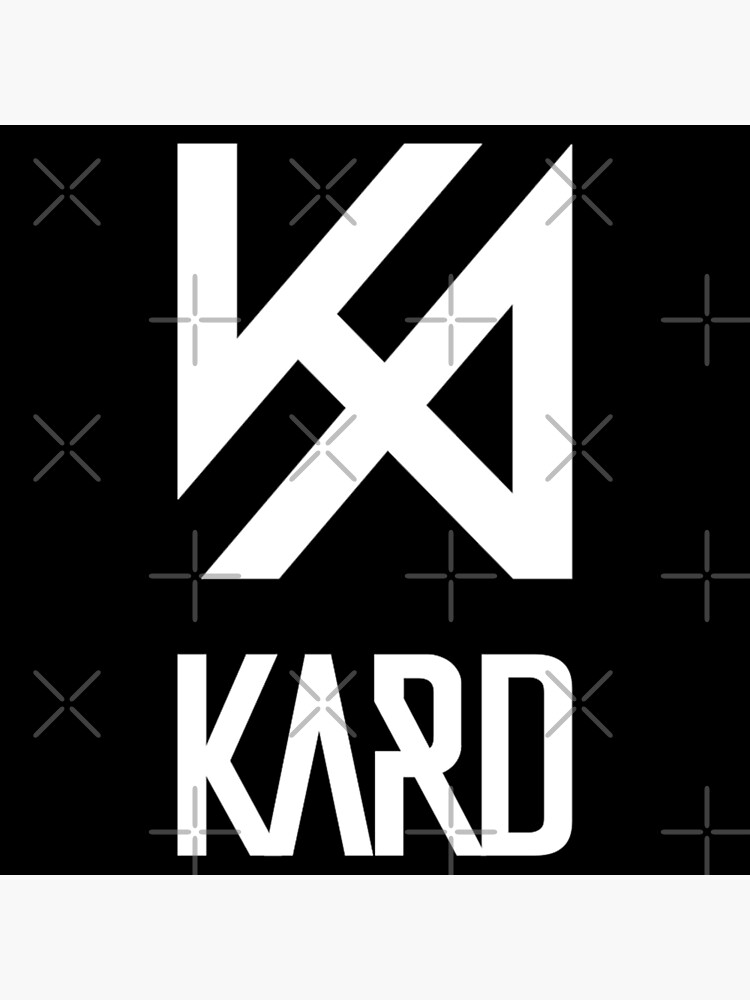 "KPOP KARD OFFICIAL LOGO" Art Print for Sale by LySaVN | Redbubble