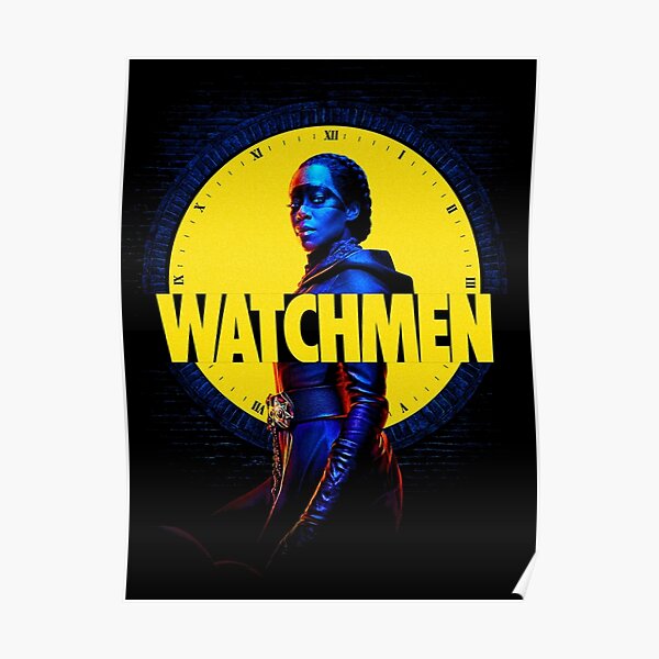 Framed Option Watchmen Classic Movie Poster Canvas Art Print A3 A4