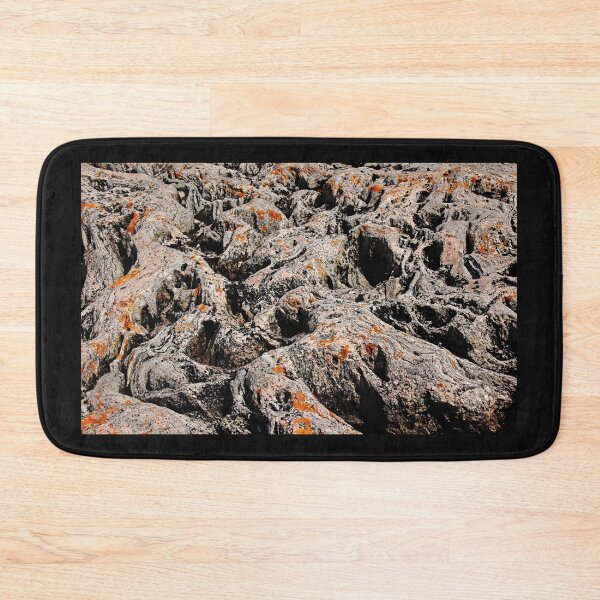 Aperçu de l'œuvre Lichen orange sur les crêtes rocheuses créée et vendue par Debbie Oppermann.