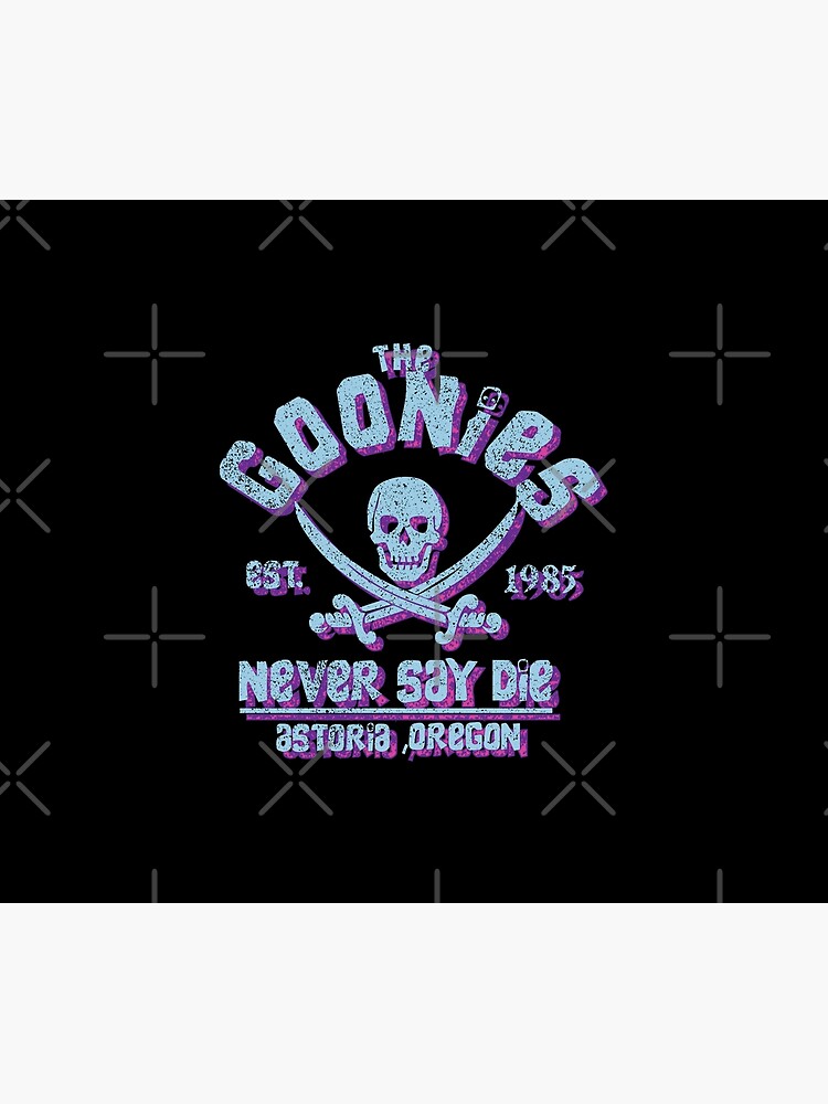 Goonies Never Say Die Distressed Vintage Retro 80s Mask by PunkSpaceWars