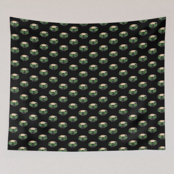 Item preview, Pug with a Green Shade designed and sold by JaysonBangit.