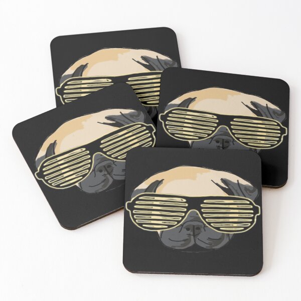 Item preview, Pug with a Yellow Shade designed and sold by JaysonBangit.