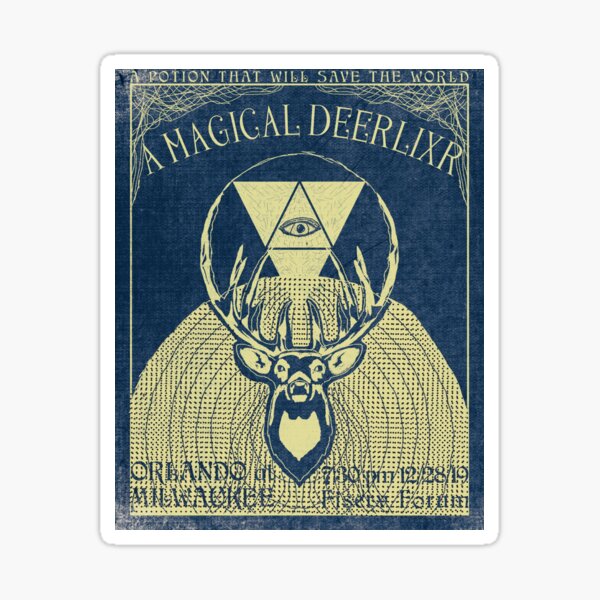 A Magical Deerlixr Sticker