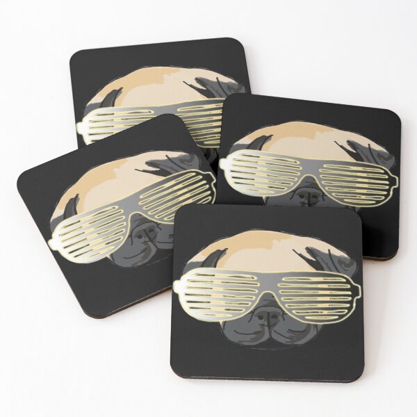 Item preview, Pug with a Yellow Shade designed and sold by JaysonBangit.