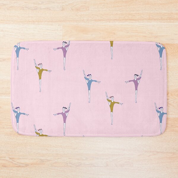 Item preview, Gymnasts pink pattern designed and sold by tetibright.