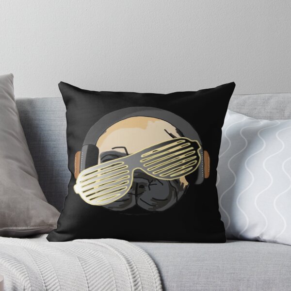 Item preview, Pug con una sombra inclinada amarilla designed and sold by JaysonBangit.