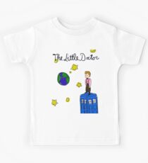 The Little Doctor (open background) Kids Tee