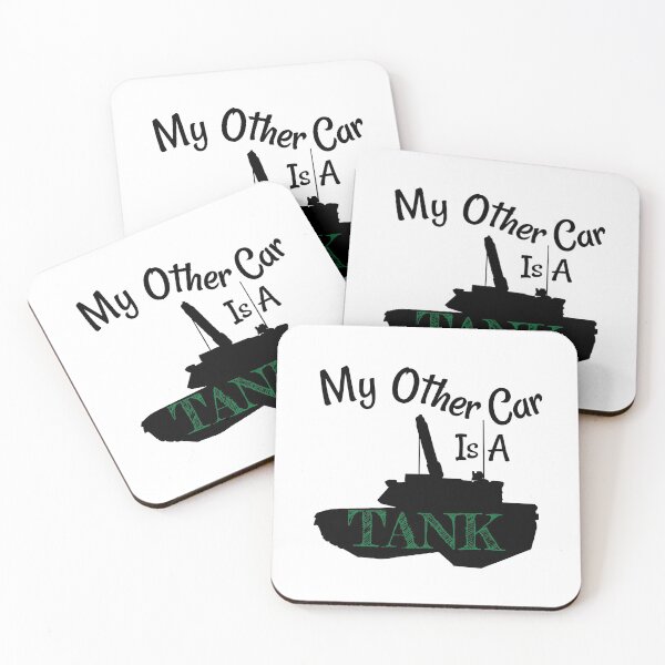 Item preview, My Other Car is A Tank designed and sold by tribbledesign.