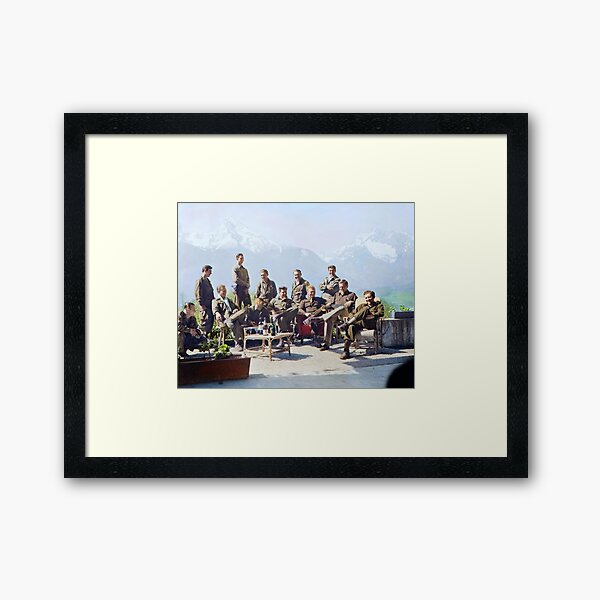 Dick Winters Framed Art Print