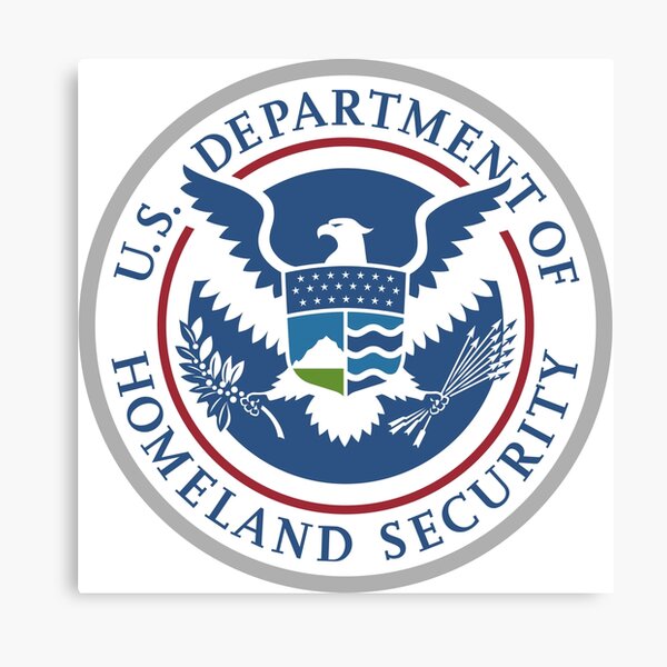 United States Department of Homeland Security, Government department Canvas Print