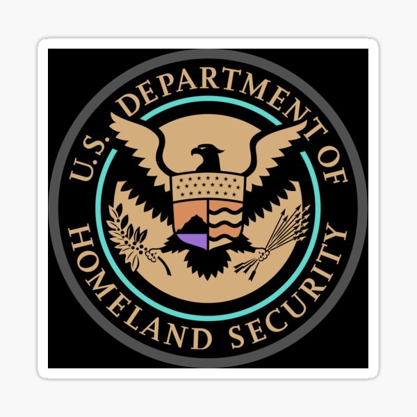United States Department of Homeland Security, Government department Sticker
