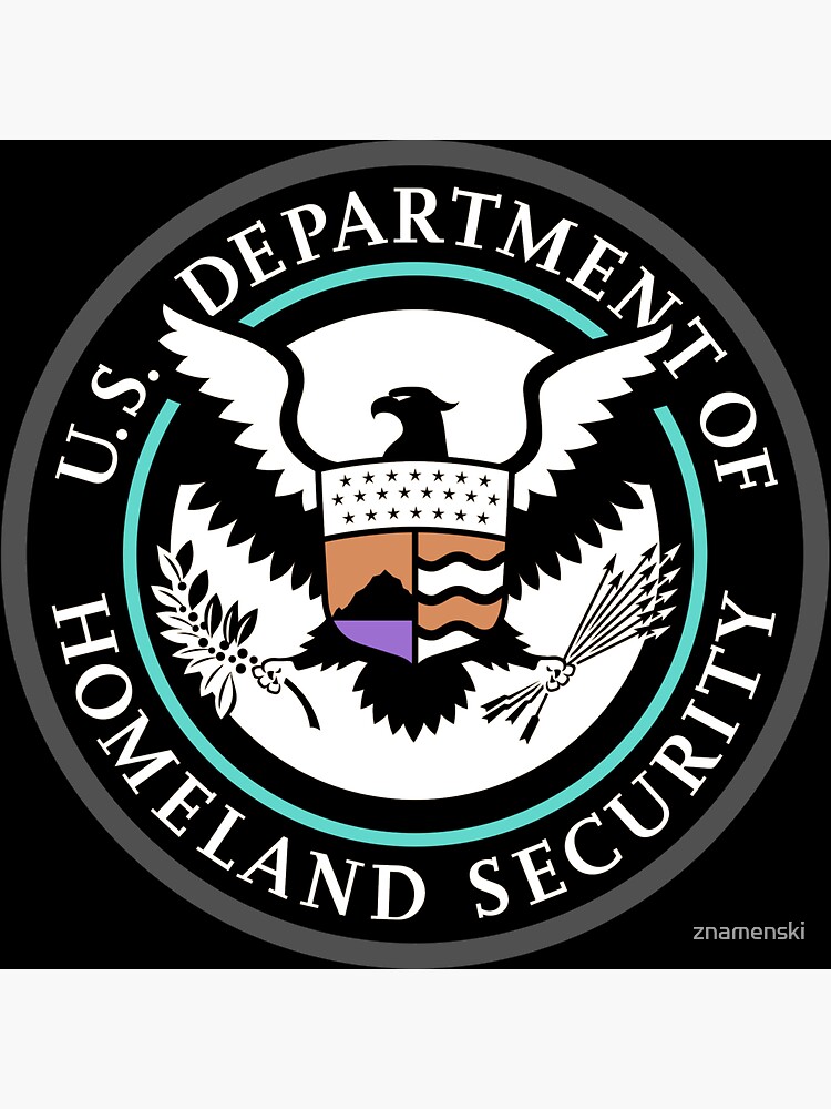 Emblem: United States Department of Homeland Security, Government department by znamenski