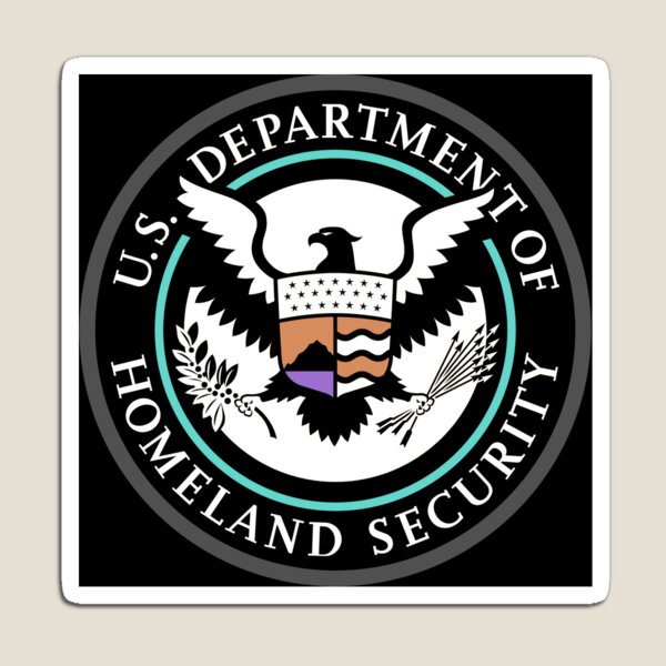 Emblem: United States Department of Homeland Security, Government department Magnet