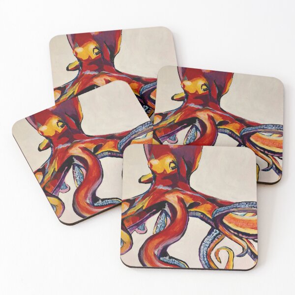 Item preview, Free Hugs Octopus Painting designed and sold by Marieshellyart.