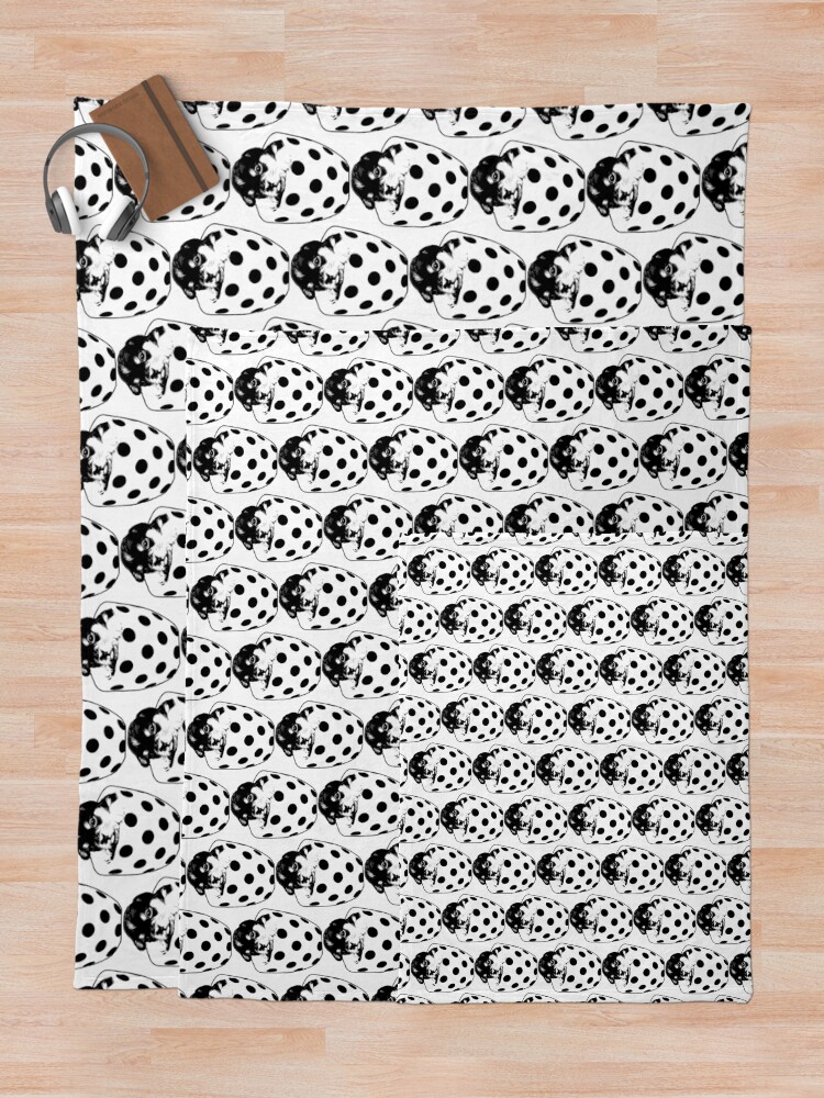 Alternate view of Pup In A Cup Vector Throw Blanket