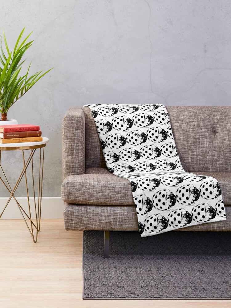 Alternate view of Pup In A Cup Vector Throw Blanket