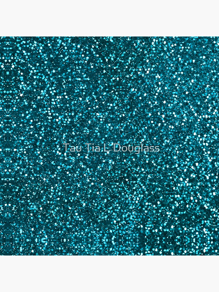 Sparkly Mermaid Blue Green Aqua Glitter by PurplePeacock