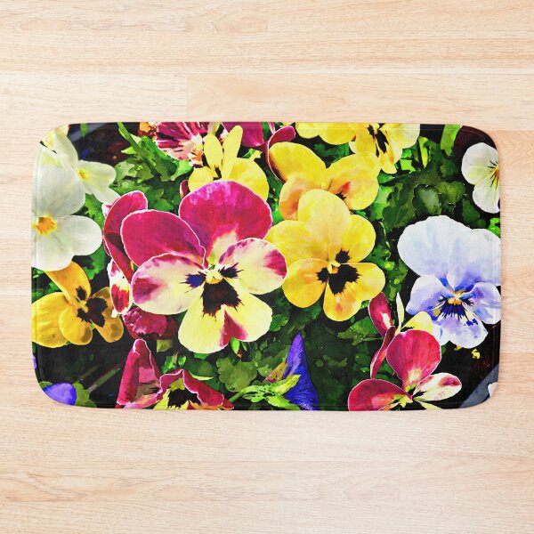 Item preview, Flat of Pansies Mixed Colors designed and sold by Susan Savad.