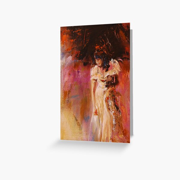 Passionate dance Greeting Card