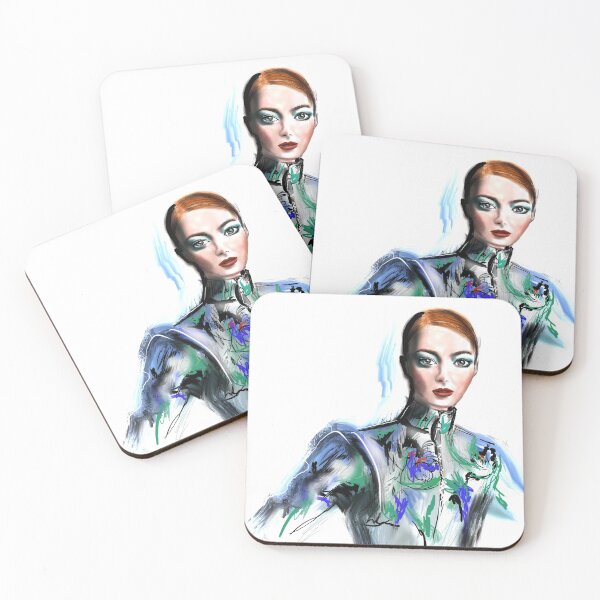 Item preview, Emma  actress fashion Illustration designed and sold by PG Illustration.