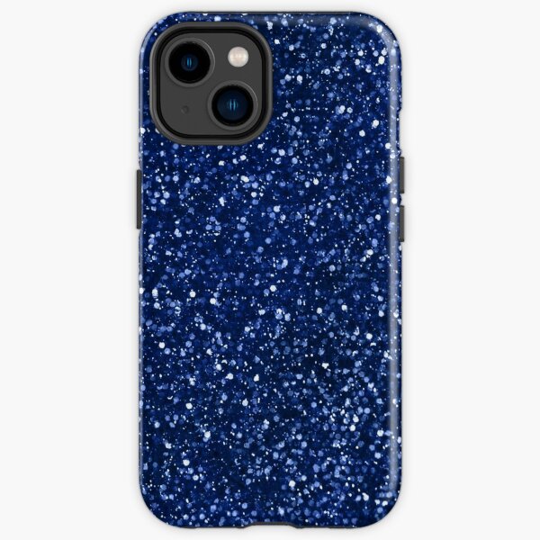 Sparkly blue Glitter iPhone Tough Case