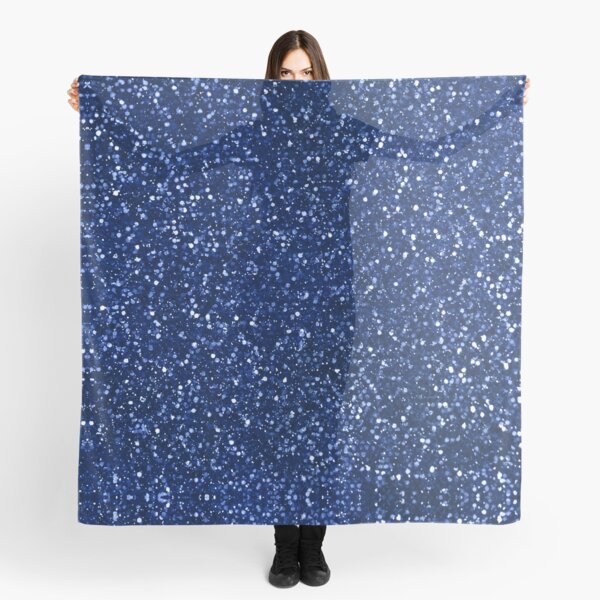 Sparkly blue Glitter Scarf