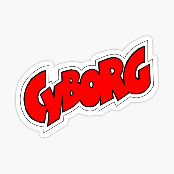 Cyborg Sticker