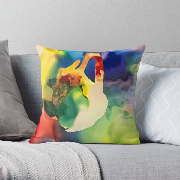Have A Cup Of Tea With Me Throw Pillow