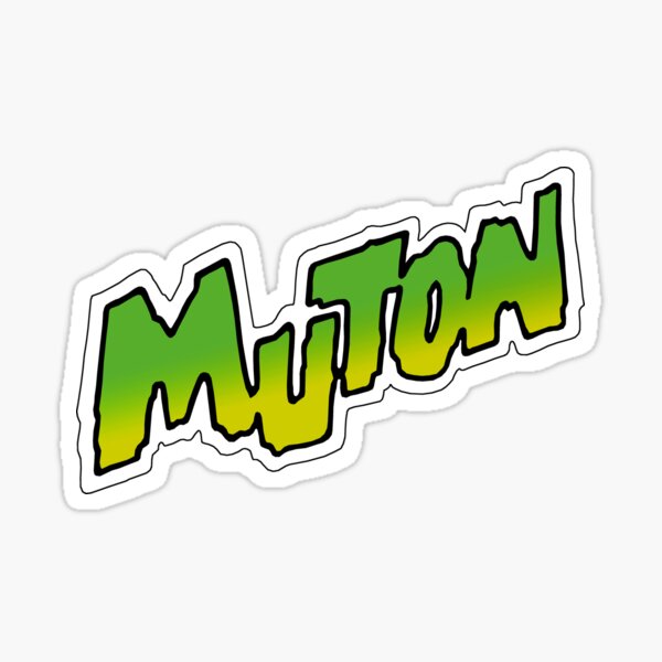 Muton Sticker