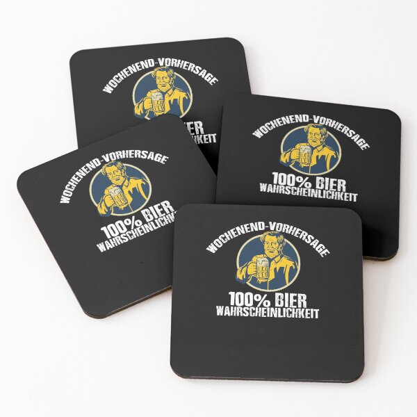 Item preview, Weekend forecast: 100% beer probability designed and sold by Schwaben Designs.