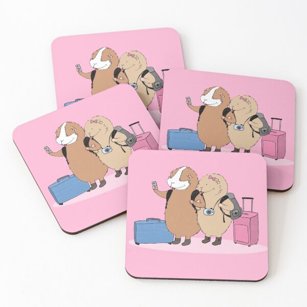 Item preview, Two guinea pigs traveling designed and sold by mondesign26.