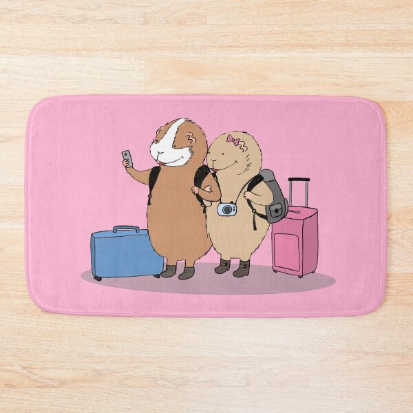 Item preview, Two guinea pigs traveling designed and sold by mondesign26.