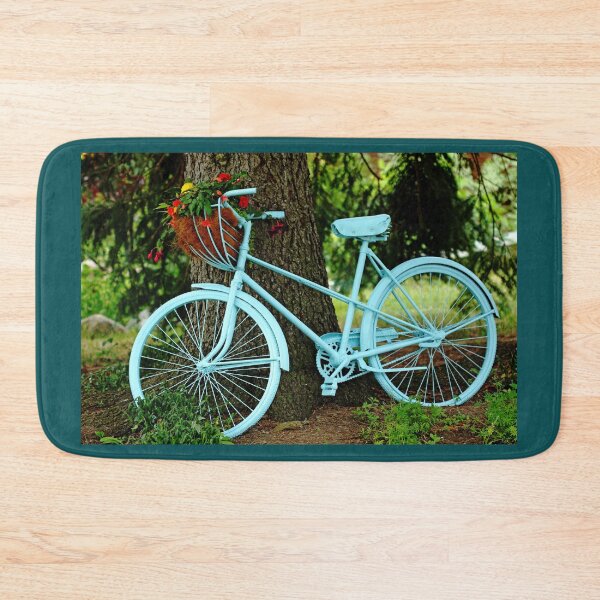 Item preview, Blue Garden Bicycle designed and sold by Debbie Oppermann.