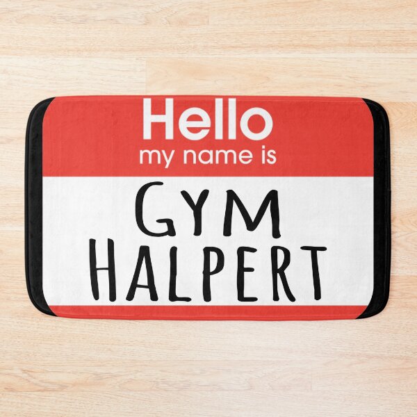 Item preview, Gym Halpert designed and sold by TheBoyTeacher.