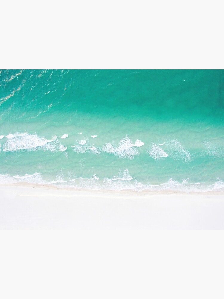 "Ocean, Aerial View, Beach, Coastal Art" Sticker by moderntrend Redbubble