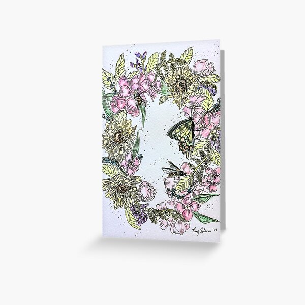Summer Wreath Greeting Card