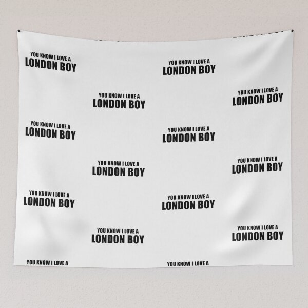 Item preview, You Know I Love a London Boy designed and sold by quoteedesigns.