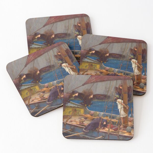 Item preview, Ulysses and the Sirens by John William Waterhouse (1891) designed and sold by allhistory.