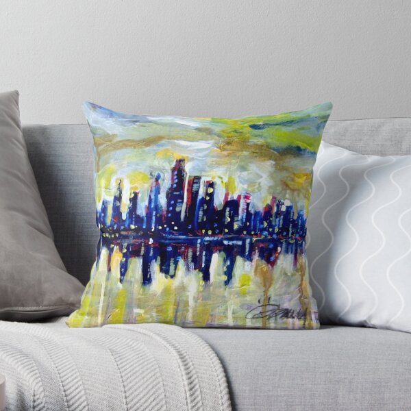 GouthorizonNY_ÖMiserany®2013 Throw Pillow