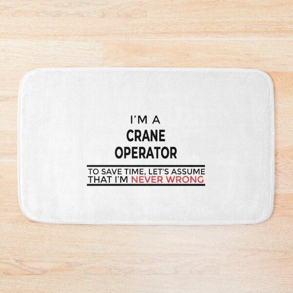 Item preview, Crane Operator Birthday Christmas Gift/Present designed and sold by CreaComMerch.