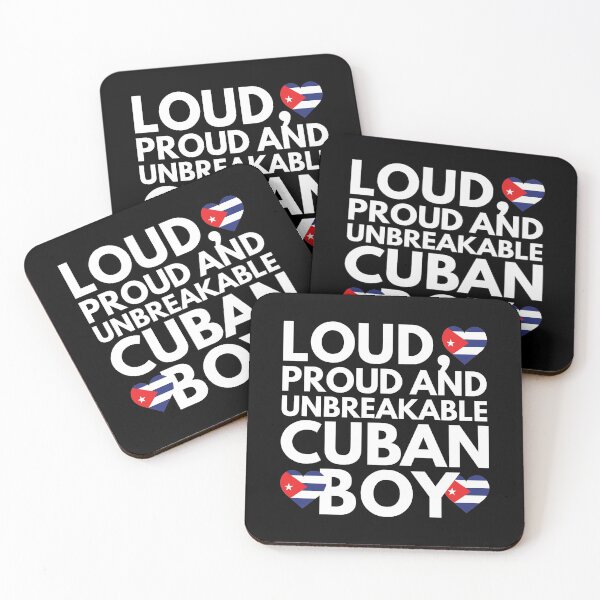 Item preview, I am Cuban Boy Loud, Proud and Unbreakable designed and sold by HelloFromAja.